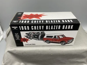 Wix Filters 1969 Chevy K5 Blazer Ertl Red Bank Die-cast Model New Coin Bank - Picture 1 of 5