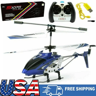 Syma S107G 3.5CH Legierung Copter Gyro 3-Kanal Mini Fernbedienung RC Hubschrauber - Bild 1 von 4