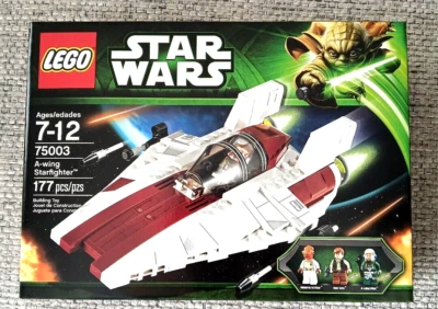 SEALED LEGO STAR WARS A-Wing Starfighter 75003 2013 Set, Retired, New - Image 1 of 4