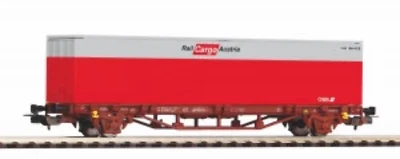 Piko 57762 HO Gauge Hobby Rail Cargo Austria Container Wagon VI - Image 1 of 2