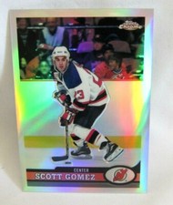 Scott Gomez RC 1999-00 Topps Chrome Silver REFRACTOR ROOKIE#291!Devils C RC Star