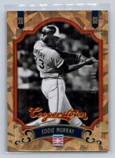 2012  Panini Cooperstown Crystal Collection #43 Eddie Murray /299 Orioles B36