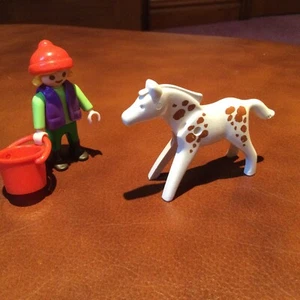 Playmobil Special Child & Foal 4571 - Vintage - COMPLETE- VGC no box - Picture 1 of 2