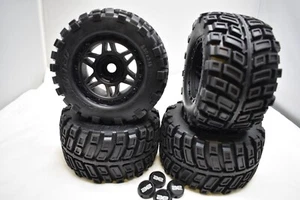 Team Associated MT8 Wheels and Tires - Picture 1 of 3