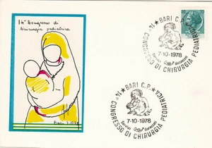 AS3383 - ANNULLO SPECIALE CONGRESSO CHIRURGIA PEDIATRICA MEDICINA BARI 1978 - Foto 1 di 1