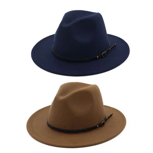 Hat Wide Brim Retro Elegant Exquisite Top Hat for Beach Party Friends Gathering - Picture 1 of 5