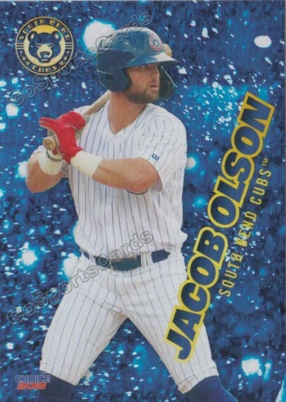 2021 South Bend Cubs Jacob Olson RC Rookie Chicago - Image 1 of 1