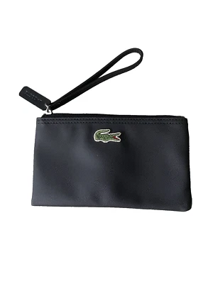 Lacoste черный на молнии кошелек с ремешком новый - Изображение 1 из 4