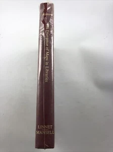 The Emergence of Maps in Libraries by Walter W. Ristow / Linnet / 1980 / HC - Imagen 1 de 4