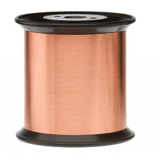 43 AWG Gauge Enameled Copper Magnet Wire 5.0 lbs 0.0024" 155C Natural MW-79-C