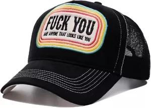 KING KEROSIN ® TRUCKER CAP BASEBALL SNAP BACK GORRA KÄPPI FUCK YOU NEGRO NUEVO - Imagen 1 de 8