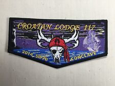 Croatan OA Lodge 117 2014 SR7B Conclave Flap Boy Scout Patch