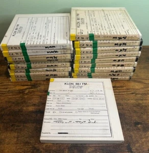1974 Genius of Duke Ellington Radio Show Reel to Reel 7.5 I.P.S. Mono Lot of 18 - Picture 1 of 24