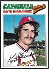 1977 Topps. #95 Keith Hernandez, St Louis Cardinals