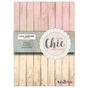 Lisa Horton Crafts A5 Cardstock 48/Pkg - Shabby Chic - Bild 1 von 1