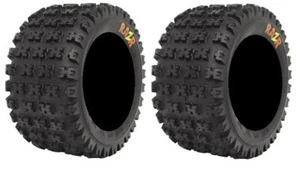 Pair of Maxxis Razr Rear ATV Tires 6ply 22x11-9 (2) - Picture 1 of 2