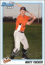 2010 Bowman Prospects Baseball Black #BP72 Matt Tucker