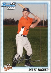 2010 Bowman Prospects Baseball Black #BP72 Matt Tucker