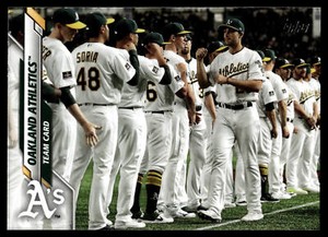 2020 Topps Oakland Athletics TC #73 Oakland Athletics Baseball Card