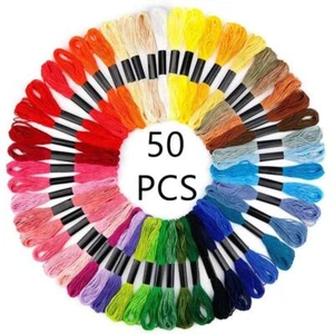 Embroidery Thread Diy Silk Line Branch Threads Similar 50 Pcs Random Color - Picture 1 of 22