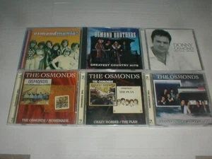 Donny Osmonds Family Mania Plan CD LOT Greatest Hits Boy Band Pop Rock Marie - Picture 1 of 20