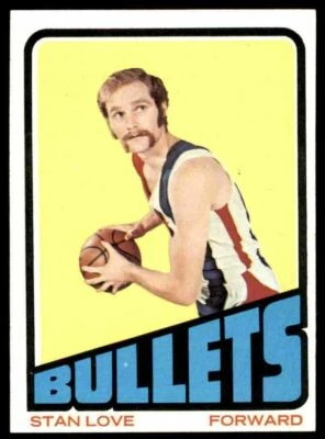 1972-73 Topps Nm-Super Nice Stan Love-Make Offer 18 Baltimore Bullets #2 - Image 1 of 2