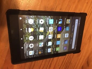 Fire HD 8 Tablet, 12 GB, Black - Picture 1 of 3