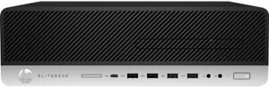 HP 800 EliteDesk G4 Intel i5-8500 3.0GHz 8GB Ram 500GB HD Windows 10 Computer
