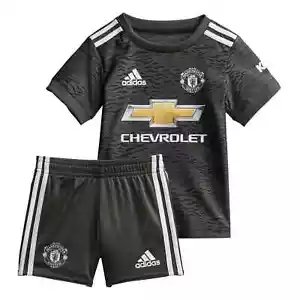 Offizielles adidas Manchester United Away Baby Kit 2020/21 (Shirt & Shorts) - Bild 1 von 12