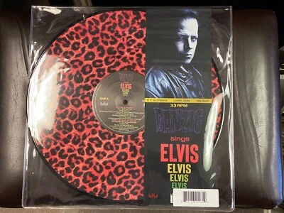 DANZIG Sings Elvis LP NEW PINK LEOPARD picture disc vinyl Glenn Misfits Presley - Image 1 of 2