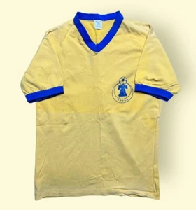 Vintage EPYSA 1970s Soccer Jersey Eastern Pennsylvania Men’s Medium Yellow Vtg - Picture 1 of 5