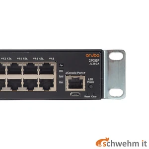 Conmutador JL260A HPE Aruba 2930F 48G 4SFP (JL260A) - Imagen 1 de 4
