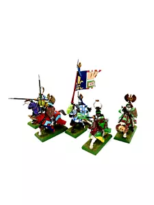 5x Knights of the realm Clasic Painted BRETONNIAN BRETONIA WARHAMMER TOW OOP - Foto 1 di 3
