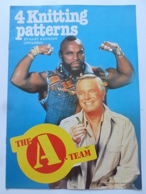 The A Team - 4 Knitting patterns by Gary Kennedy (Intarsia) - Image 1 of 4