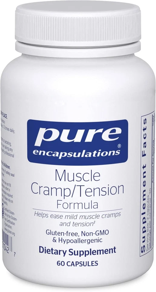 Формула Pure Encapsulations Muscle Cramp/Tension | 60 штук (упаковка из 1)  - Изображение 1 из 4
