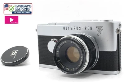Cámara Olympus Pen F de medio marco 38 mm F1.8 sin servicio en EE. UU. [N COMO NUEVA + 3 CLA'd] Foto 1 de 4