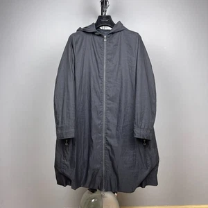 Sarah Pacini Women’s Black Linen Blend Long Jacket – Size 3 / L - Picture 1 of 17