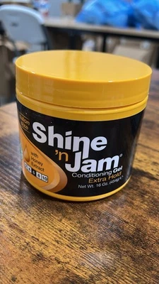 Shine 'n Jam Conditioning Gel Extra Hold for Braids, Twists, and Frizz Control 6 - Image 1 of 4