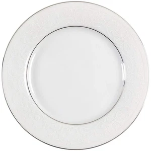 Nikko White Lace Platinum Brotteller/Soßenteller 3443296 - Bild 1 von 1