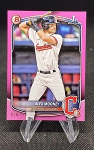 Alex Mooney 2025 Bowman Paper Pink Border /175 #BP-149 Cleveland Guardians - Bild 1 von 1
