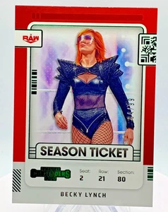 2022 BECKY LYNCH /99 NUMBERED CARD GREEN FOIL WWE CHRONICLES BLASTER HIT - Bild 1 von 2