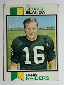 1973 Topps #25 George Blanda (GOOD) - Picture 1 of 2