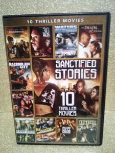 (1-1353) "SANCTIFIED STORIES: 10 THRILLER MOVIES" / 2-DVD / PRE-WATCHED - Picture 1 of 9