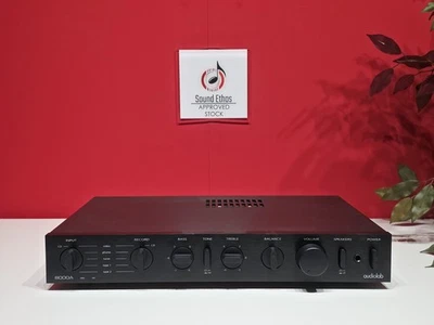 Audiolab 8000A Integrated Amplifier - MM&MC Inputs Phono - Black - Image 1 of 4