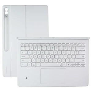 Samsung Book Cover Keyboard for Galaxy Tab S10 Ultra / S9 Ultra - White / AI KEY - Picture 1 of 6