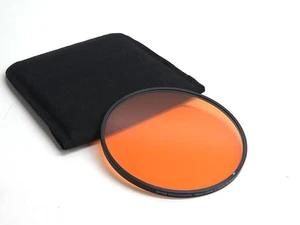 Tiffen 138mm unthreaded Coral 6 solid color orange lens filter 138CO6 - Picture 1 of 3