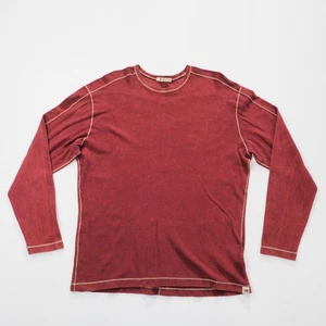 Agavelux Herren Extra Large Burgund Waffelstrick Thermo Langarm Full Cut - Bild 1 von 12