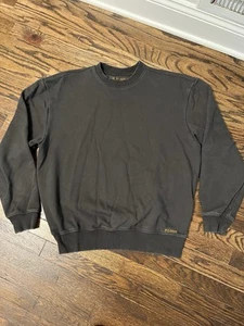 CCF Filson Herren Medium einfarbig schwarz unbedruckt Langarm Rundhalsausschnitt Sweatshirt - Bild 1 von 7