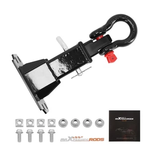 Steel Front Hitch Mount for Polaris Ranger XP 1000 Texas Edition 2020-2021 - Picture 1 of 20