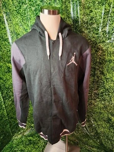 NBA Jordan Custom Button Up Hooded Jacket Size 2XLT Custom1 Year 2013 - Picture 1 of 11